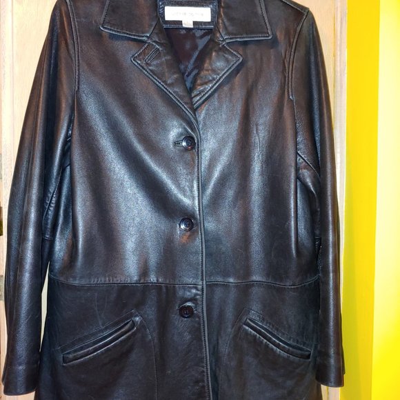 Liz Claiborne Jackets & Blazers - Liz Claiborne Leather Jacket